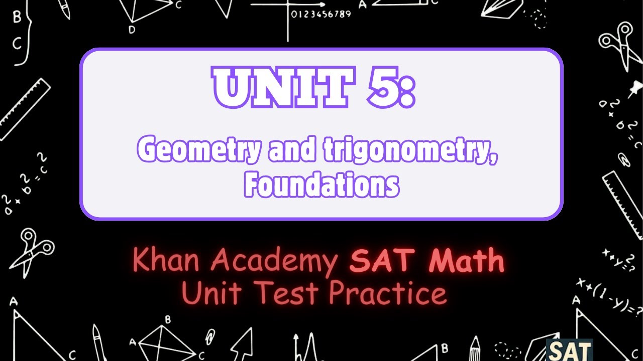 Digital SAT Math Practice Unit 5 | Khan Academy 2025 - YouTube