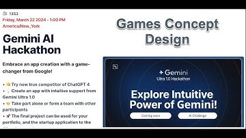 Gemini Concept Design LabLab.ai Hackathon