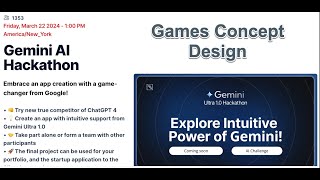 Information Gemini Concept Design LabLab.ai Hackathon Guide