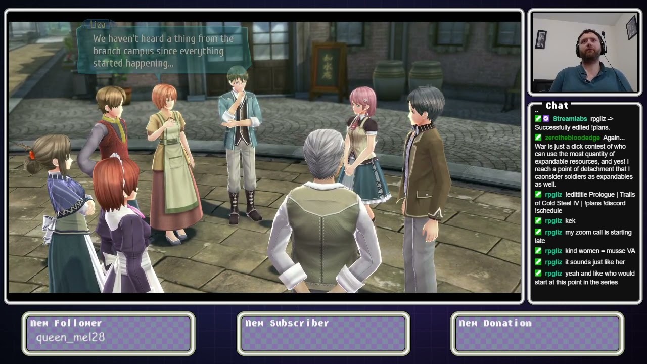 Trails of Cold Steel IV Live Stream Part 1