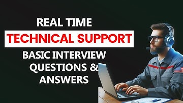 Technical Support Interview Questions and Answers 2025 | Technical Support Engineer