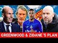 Big news zinedine zidane to manchester united door openedgreenwood plans ratcliffe is reported