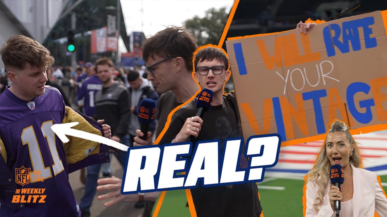 Rating NFL fashion in London | HOW MUCH IS YOUR JERSEY WORTH