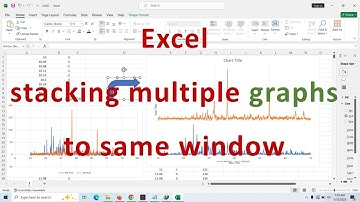 how to manually stack multiple charts in excel #excel #exceltips #excelcharts #exceltutorial
