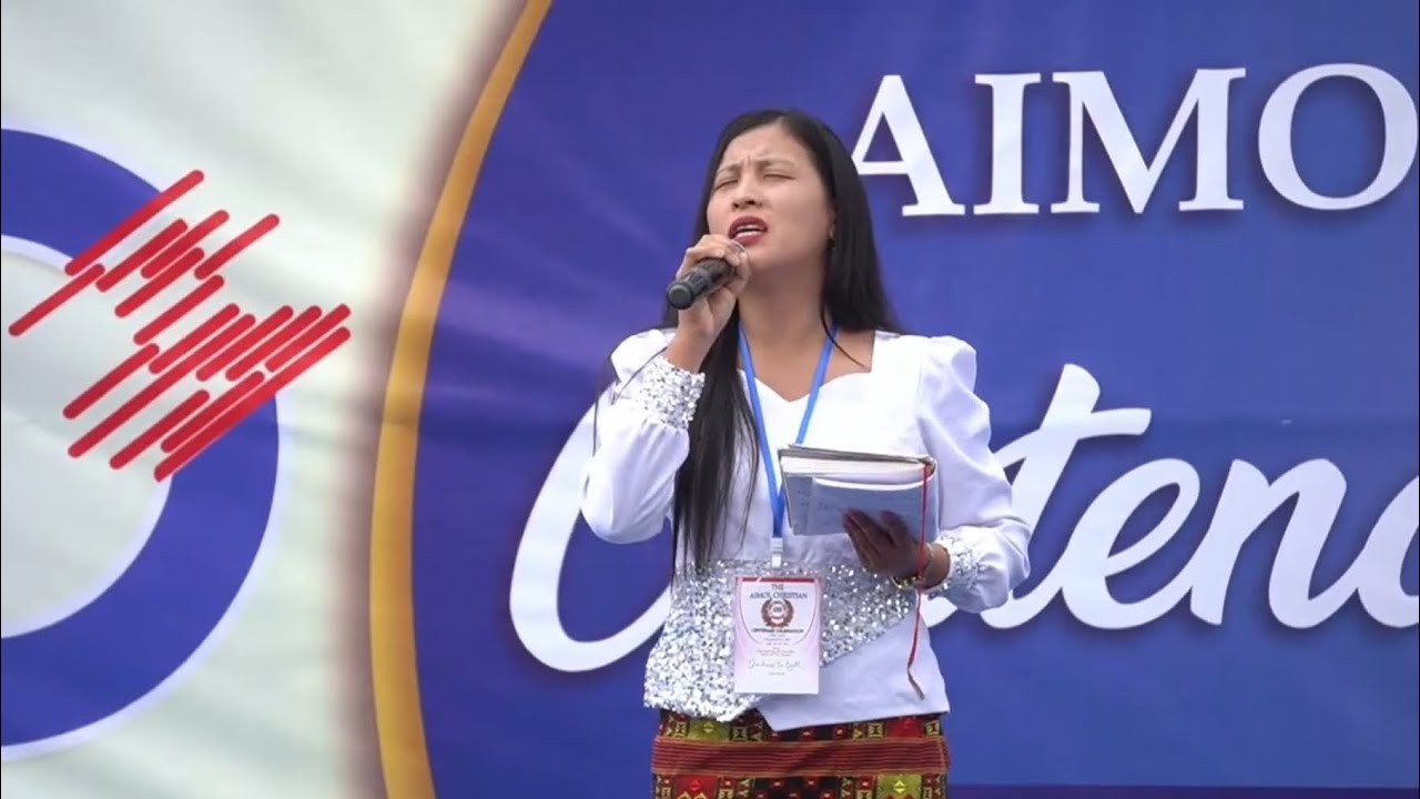MONIKA KOM - JISU NA PUBIRE (Burdens are lifted at Calvary) || Manipuri gospel song || #manipuri
