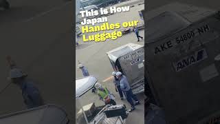 This is how Japan handles luggage #luggagehandling #traveljapan #japanreels