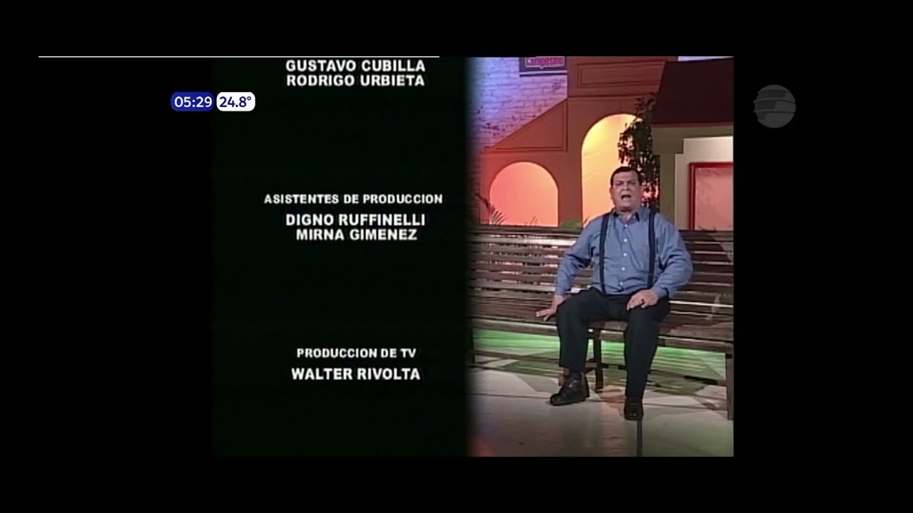 Créditos Me cargo de risa Telefuturo 1999