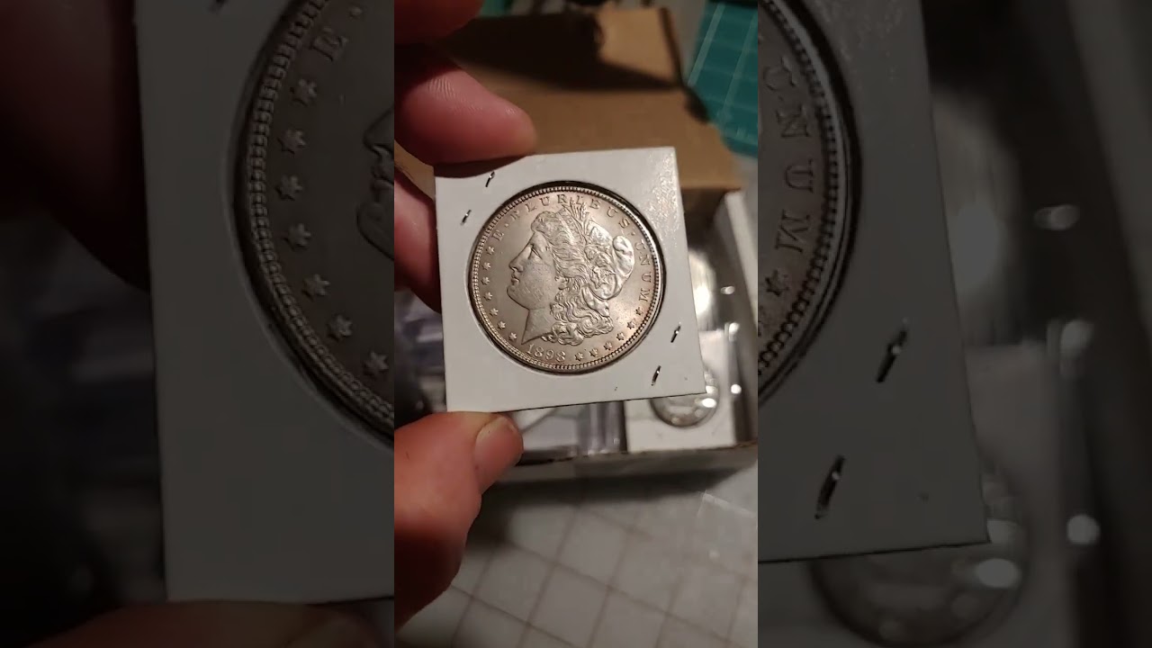 mega grade coins 1898 morgan dollar silver coin