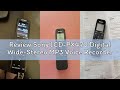 Review Sony ICD-PX470 Digital Wide-Stereo MP3 Voice Recorder with S-Microphone, Built-In USB, 4 GB M