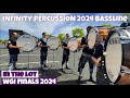Infinity Percussion 2024 Bassline - WGI 2024 FINALS