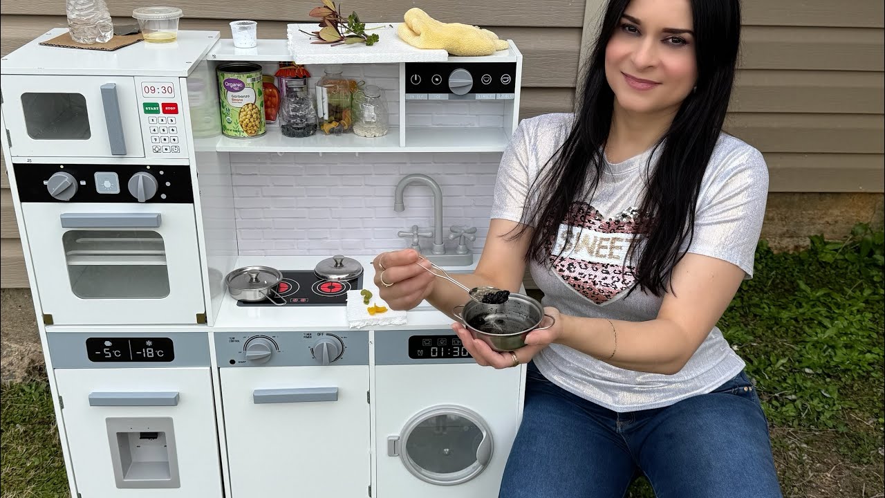 COMPRO LA COCINITA QUE QUERÍA EN MI INFANCIA Y JUEGO CON ELLA A LA COMIDITA