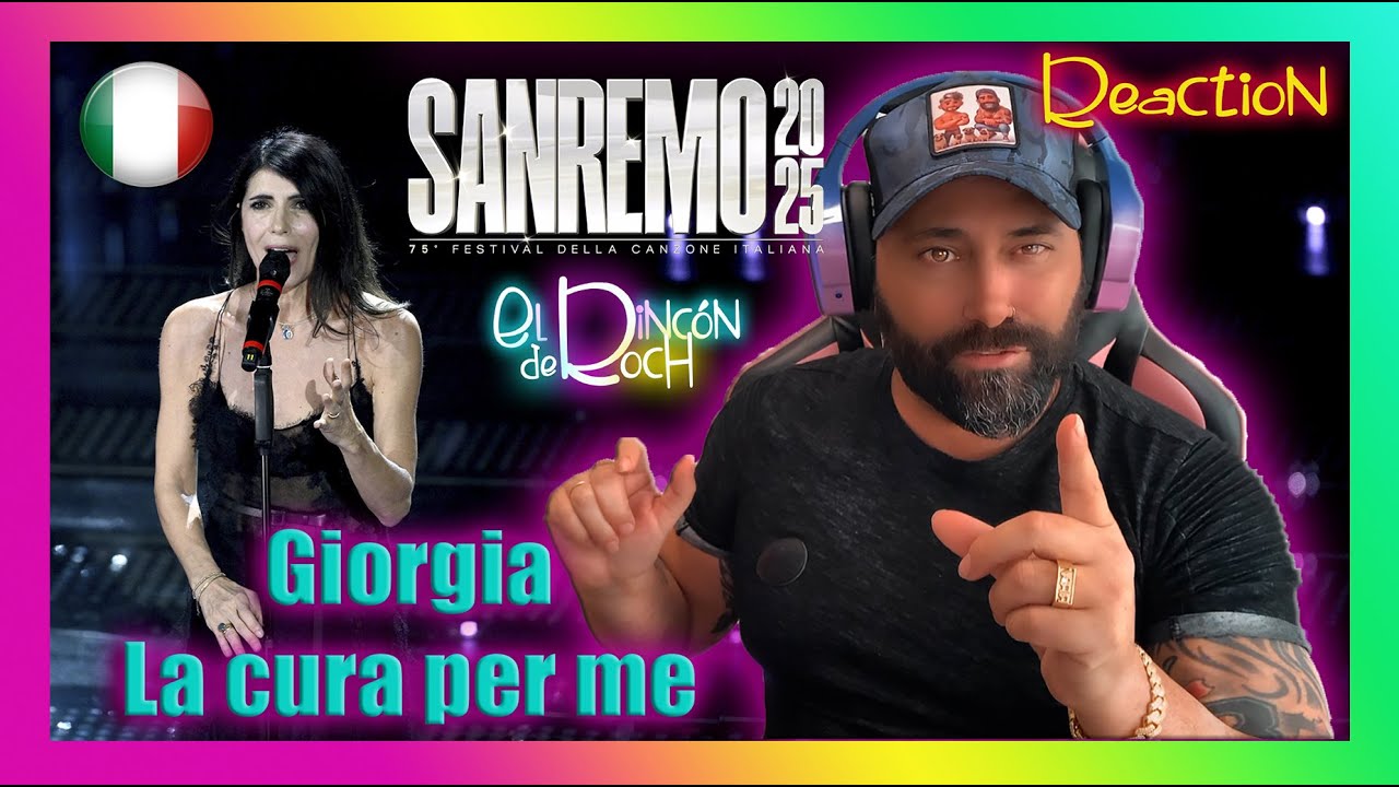 REACTION - Sanremo 2025 -  Giorgia - La cura per me