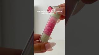 Download Lagu trying to mix my essence matcha lip cream together 🍓🍵 *failed* 😭 MP3