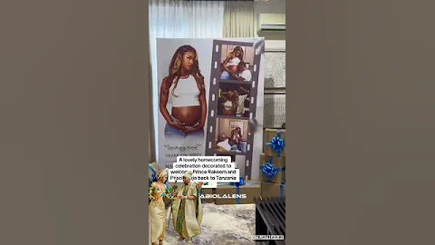 Priscilla Ojo & Baby Rakeem receive a warm ceremony as they arrive in Tanzania ❤️✨