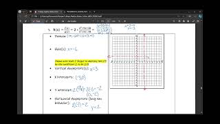 Unit 4f Sketching Rational Functions