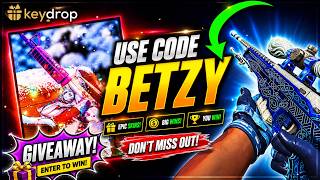 GIVING AWAY ALL MY PROFITS ON KEYDROP! CASE BATTLE KEYDROP PROMO CODE GIVEAWAY FREE USE CODE BETZY