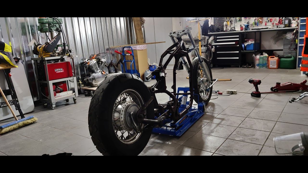 Honda Shadow Hardtail Bobber Build Pt.1