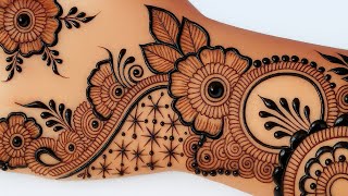 Very Beautiful Prettiest Henna Designfor Back Hand Beautiful Easy Mehndi Henna Design