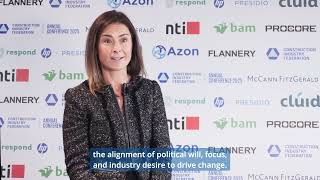 Imelda Mannion, Member, Accelerating Infrastructure Taskforce at the CIF Annual Conference 2025