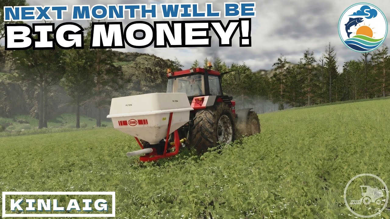 Giants added fish to Trout Lake! | Skyefin Aquafarm on Kinlaig - Farming Simulator 25