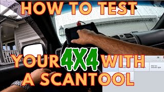 How to test your 4x4 truck front axle, transfer case and more with the XTOOL *D7S* 2006 Colorado