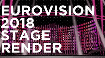 Eurovision Song Contest 2018 - 3D Stage render
