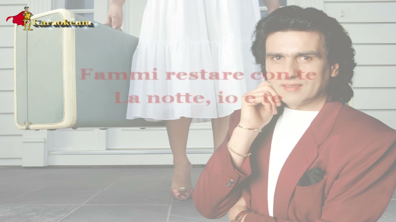 Toto Cutugno - L'estate vola via  [Karaoke]