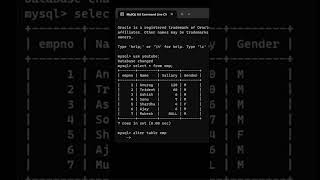 delete (DROP) Column #mysql #shorts #shortsfeed