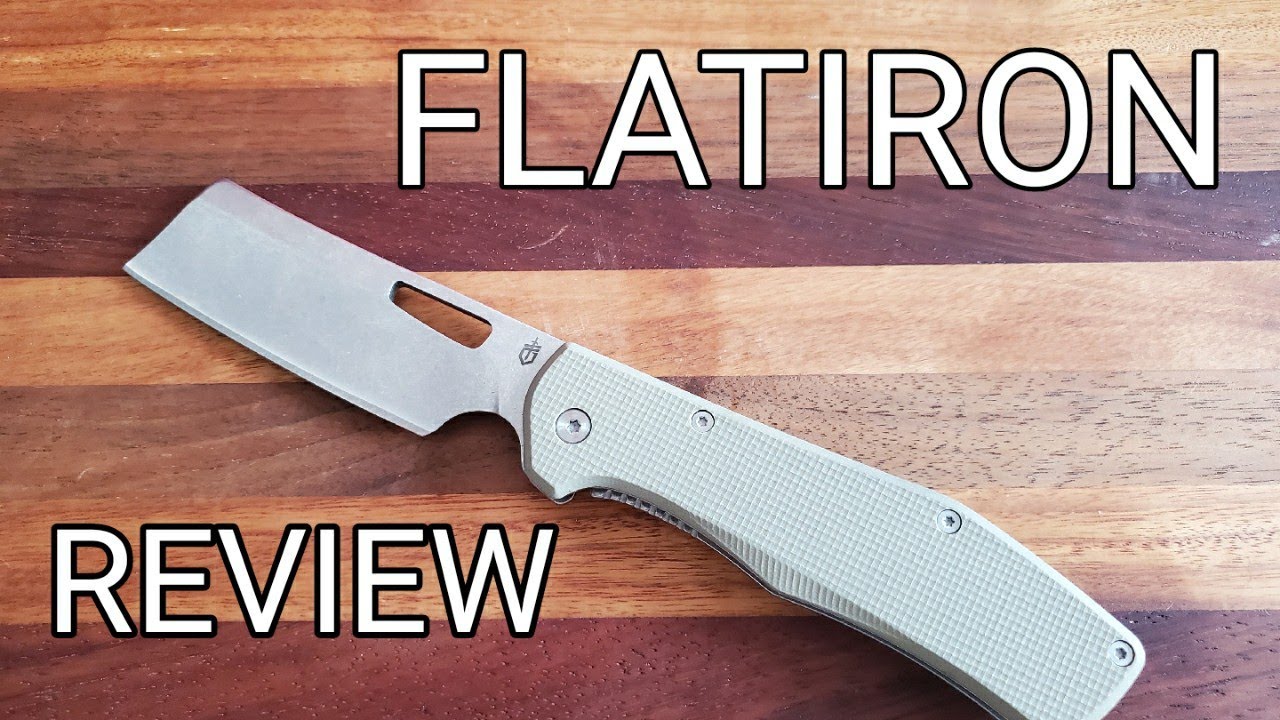 Gerber Flatiron Knife Review for EDC YouTube