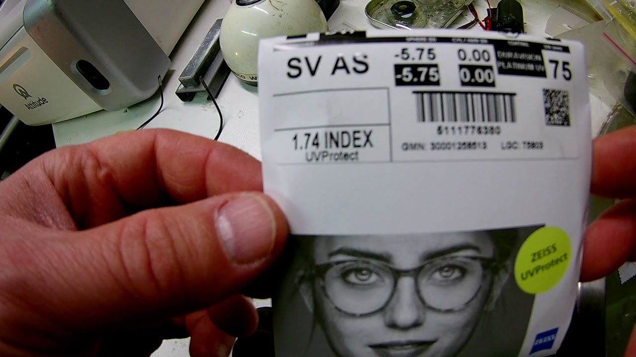 Montaggio occhiale da vista Eschenbach con lenti Zeiss 174 Asferiche