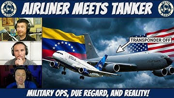 JetBlue vs USAF Tanker — Near Mid-Air? Pilot Audio