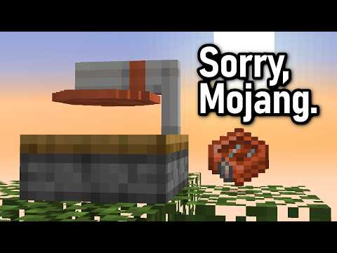 I'm sorry, Mojang. The players have spoken. :)