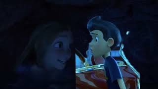 Rapunzel And Wilbur Flood Cave.