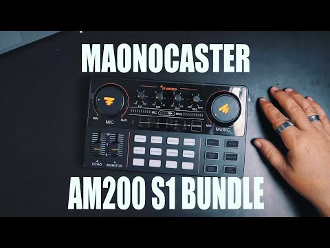 NEW MaonoCaster Lite AM200 S1 Bundle Portable Podcasting Studio