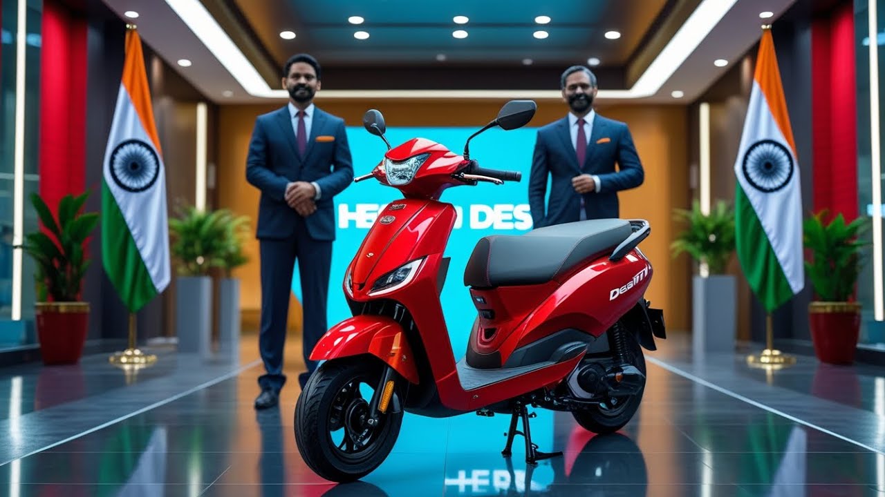 2025 Hero Destini 125 Red Color Scooter Review | Mileage, Price, Features & Performance
