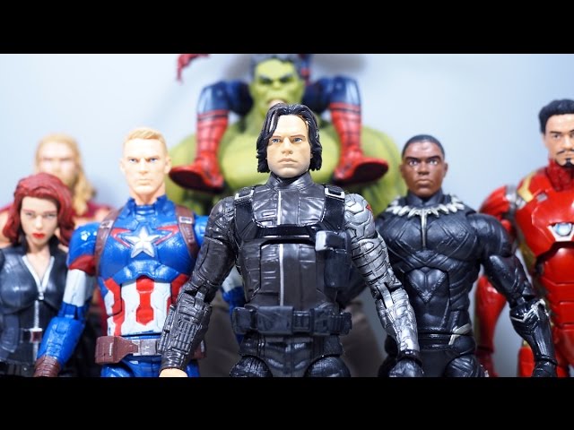 marvel legends civil war winter soldier