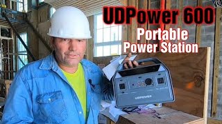 Udpower Power Station, 600w Power Upgradable To 1200w