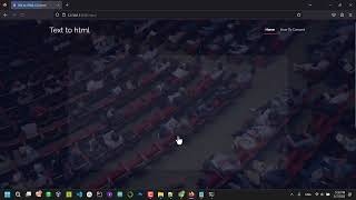 CS50w Final Project: Text to HTML converter with Django
