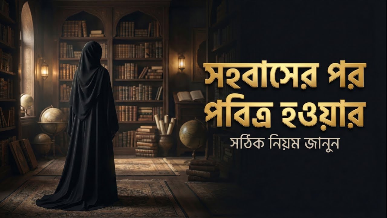 সহবাসের পর গোসল না করলে কি নামাজ হবে? | নারীদের জানাবাত ও পবিত্রতা | Islamic Masala