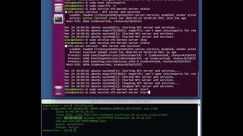 Ubuntu16 NFS Kernel Server