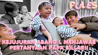 PULES : ALHAMDULILLAH!! ABANG L SEMAKIN CERDAS BELAJAR BERHITUNG DENGAN JAWABAN YANG BENAR!!