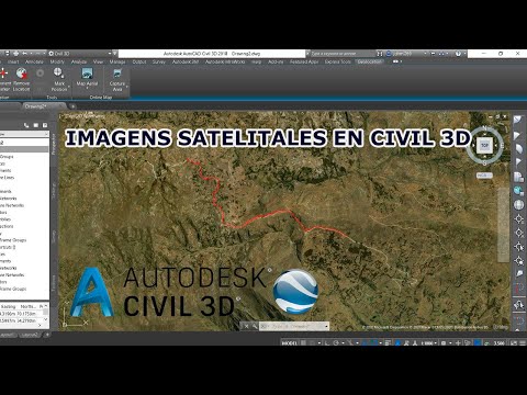 COMO VISUALIZAR IMAGENES SATELITALES EN CIVIL 3D