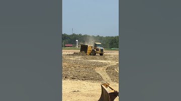 Articulated dump truck rollover!