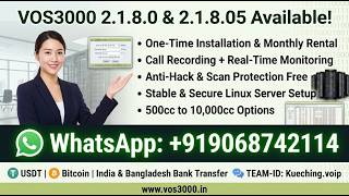VOS3000 VOIP Softswitch Rental Services
