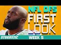 NFL DFS First Look Picks Week 5 | NFL DFS Strategy