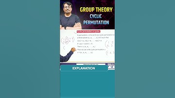 Group Theory | Cyclic Permutation #shorts #youtubeshorts #trending #maths #permutation