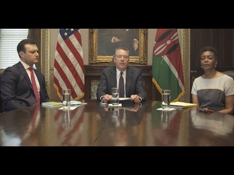 Kenya, US launch talks on free trade agreement