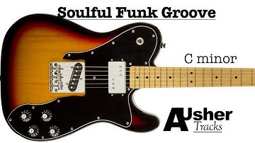 Soulful Funk Groove in C minor | Guitar Backing Track