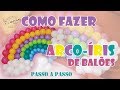 Arco íris de balão