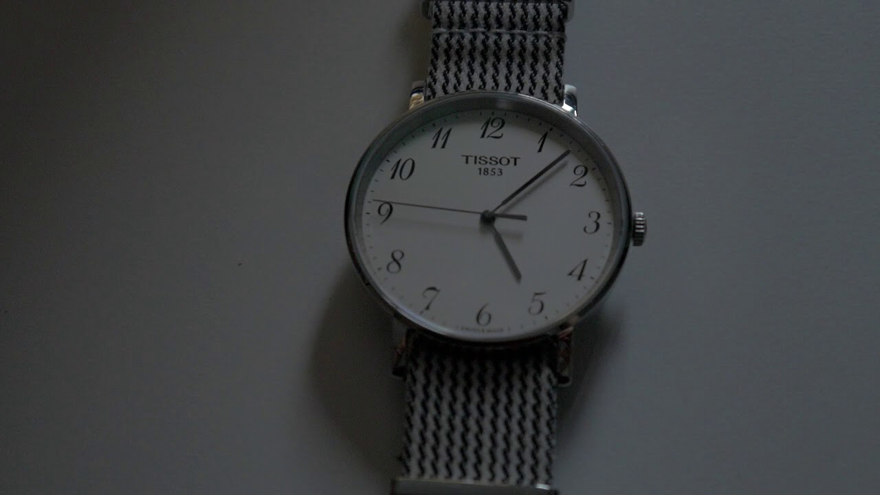 tissot second hand jumping